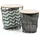 VS Venta-stock Couch-/Beistelltisch-Set, Guili schwarzes Metall