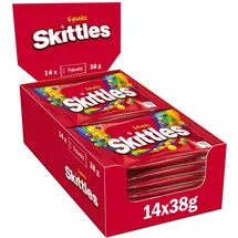 SKITTLES Fruits Bonbons 14 x 38 g