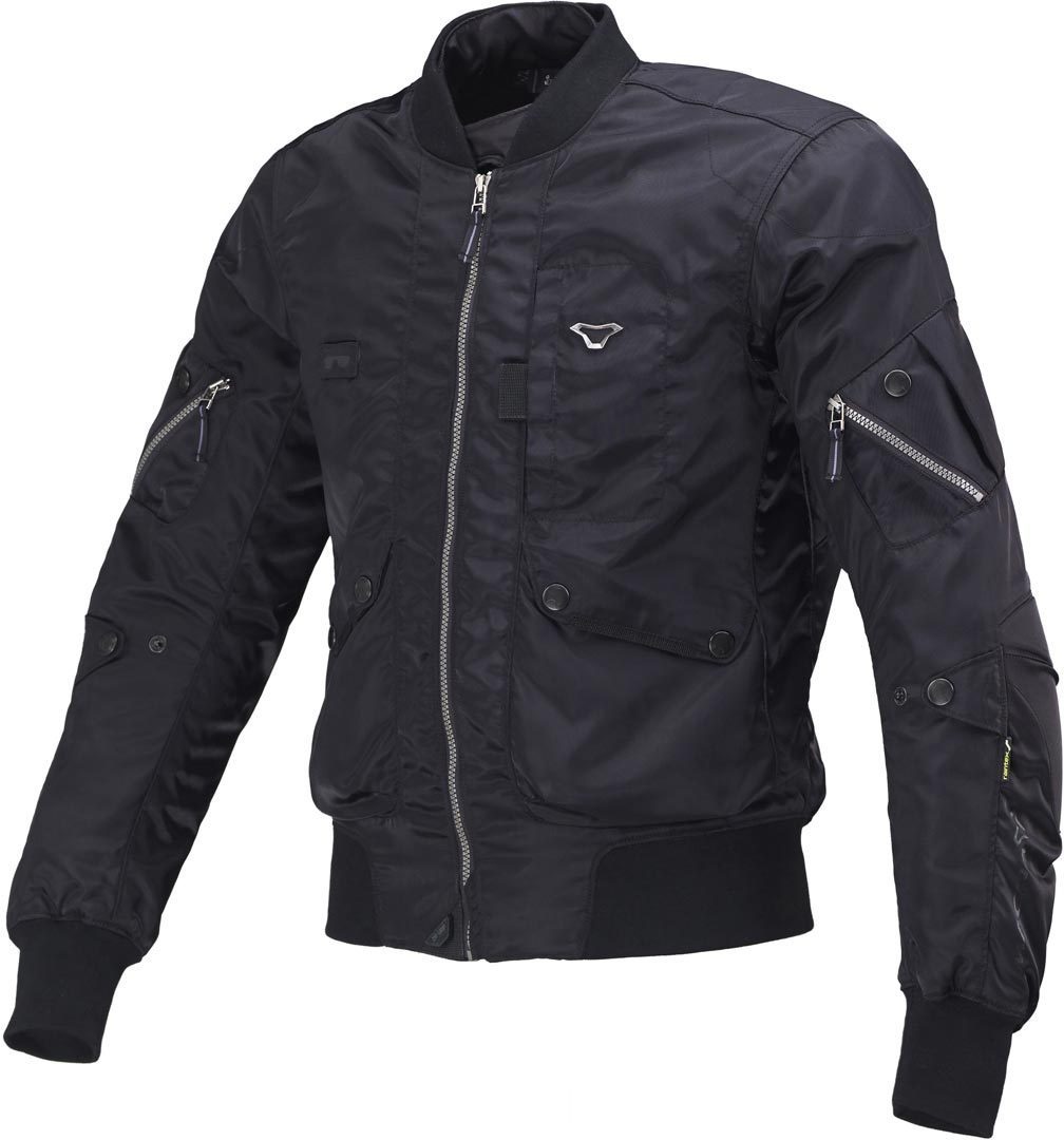 Macna Bastic Motorrad Textiljacke, schwarz, Größe XL