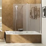 Hüppe Xtensa pure Badewannenabtrennung Gleittür 1-teilig mit