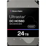 Western Digital Ultrastar DC HC580 24TB, SE, 24/7, 512e - 3.5" Zoll SATA 6Gb/s (WUH722424ALE6L4 / 0F62796)