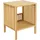 [en.casa] Beistelltisch Varde 50x39x33 cm Bambus Natur,