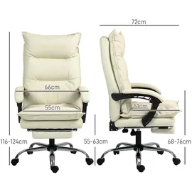 Vinsetto Kunstleder Beige