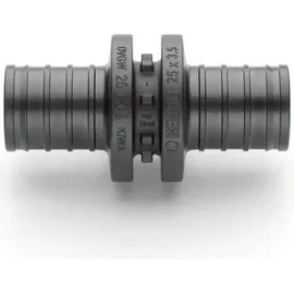 Rehau Kupplung RAUTITAN PX 16 x 16 mm schwarz mit Zentriernocken für Trinkwasser-Heizung