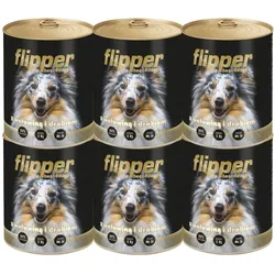 Dolina Noteci Flipper mit Rindfleisch und Geflügel 6x800g