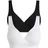 bonprix Still-BH BONPRIX, Damen, Gr. L, N-Gr, schwarz (schwarz, weiß), Obermaterial: 93% Polyamid, 7% Elasthan, BHs Still-BH, im praktischen 2er-Pack, nahtloses Design, mit Elasthan-Anteil