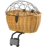 M-Wave BA Pet Weidenkorb Braun, 43 x 29.5 x 22/14 cm