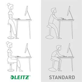 Leitz Ergo Cosy 65180019 grau, gelb,