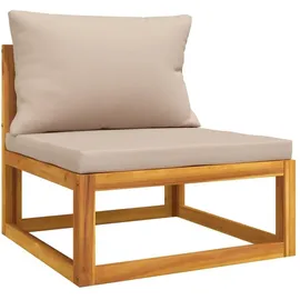 vidaXL Garten-Lounge-Set 3-tlg. braun