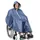 Rolko rainPRO Regenponcho für Rollstuhlfahrer blau