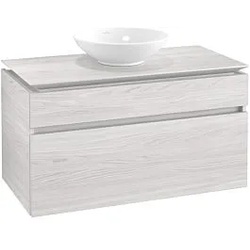 Villeroy & Boch Legato Waschtischunterschrank B60400E8 100x55x50cm, White Wood