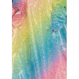blue seven Badeanzug Glitzermuster Blau/Weiß 92