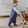 EMMA & NOAH Ganzjahres-Sleepoverall mit Umschlag-Füßchen 2.5 TOG,