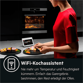 AEG BCO7881V3, Backofen (Einbaugerät, 70 l, 595 mm breit), Serie 8000 mit SteamBoost Multi-Dampfgarer (ohne Sous-vide-Garen), Dampfgarfunktion