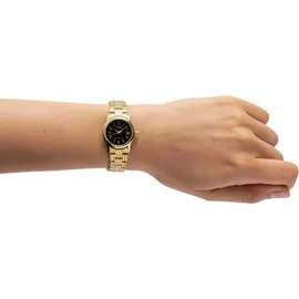 Casio LTP-V002G-1B Damen Armbanduhr - Dunkelblau/Gold