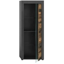 Möbel Boss Vitrine Jam 60 x 35 x 159 cm Schwarz