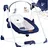Kidiz KIDIZ® Babywippe Babyschaukel mit 5 Geschwindigkeitseinstellungen zusammenklappbarer Baby Wippe Schaukel Babyhochstuhl mit Spielbogen Spielzeugen 5 beruhigende Naturgeräusche neugeborene