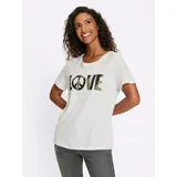Heine T-Shirt Weiß 48