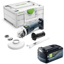 Festool AGC 18-125 EB-Basic inkl. 1 x 5,2 Ah + Systainer SYS 3 M 187 577031