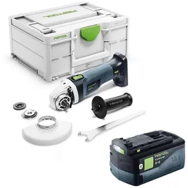 Festool AGC 18-125 EB-Basic inkl. 1 x 5,2 Ah + Systainer SYS 3 M 187 577031