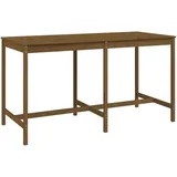 vidaXL Gartentisch 203,5 x 90 x 110 cm honigbraun 