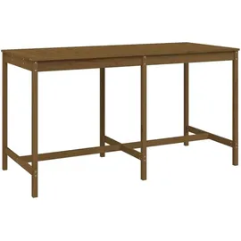 vidaXL Gartentisch 203,5 x 90 x 110 cm honigbraun 