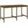 vidaXL Gartentisch 203,5 x 90 x 110 cm honigbraun 