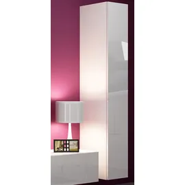 99rooms Set Vago II A Wohnwand Weiß