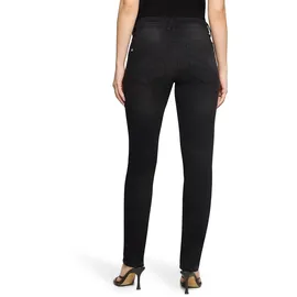 Betty Barclay Boyfriend-Hose mit Nieten in Black denim, | Gr.: 42