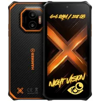 myPhone Energy X2 6 GB RAM 128 GB Schwarz-Orange