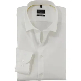 Olymp super slim", Fit Businesshemd mit Kentkragen, Ecru, 40
