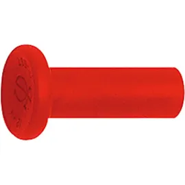Riegler Verschlussstopfen POM, Stutzen 6 mm, Farbe rot