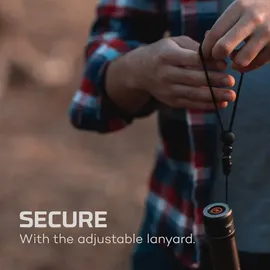 Nebo Tools NewtonTM 500 Tactical Taschenlampe - Grey - 500 Lumina