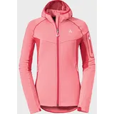 Schöffel Damen Unterjacke »Fleece Hoody Hydalen L«, Gr. 42, - rosa