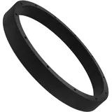 Milisten Silikon Propangasflaschenfuß Rutschfest Für 20-40 Lbs Gasflaschen Bodenständer Stabil Universell Einsetzbar Schwarz