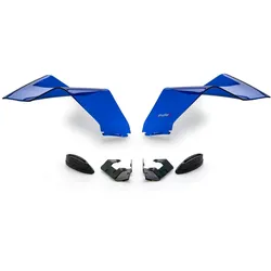 Frontspoiler Winglet GP Set passend für Yamaha YZF-R1/M 98-22 blau Puig 20523A