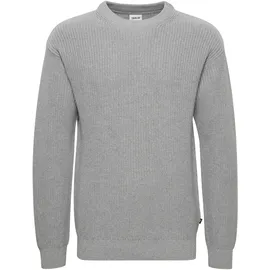 !Solid Rundhalspullover Grau XXL
