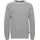 !Solid Rundhalspullover Grau XXL
