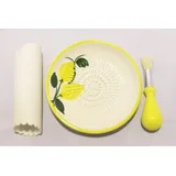 Josko Produkte 2741 Lemon Reibeteller, Weiss