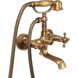 TRIZERATOP Badewannenarmatur RETRO Bronze