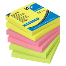 inFO Notes inFO PowerNotes Brillantmix 3 Blöcke a 80 Blatt pro Block, 6 pro Pack