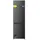 Cecotec Bolero CoolMarket Combi 250 Dark D Kühl-Gefrierkombination (250 l, 1800 mm hoch, Dunkler Edelstahl)