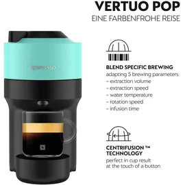 Krups Nespresso Vertuo Pop XN9204 aqua mint