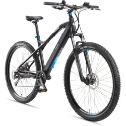 E-Bike M924 29 Zoll 9-Gang Pedelec Mountainbike E-MTB Elektrofahrrad Hardtail kohlengrau 29