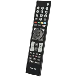 Hama 00221065, TV, IR Wireless, Drucktasten, Schwarz