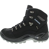 Lowa Renegade GTX Mid Damen schwarz/eisblau 39,5