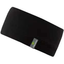 Stirnband CHILLOUTS "Eton Headband", Damen, schwarz, Baumwollmischung, unifarben, klassisch,modisch,sportlich, Mützen, mit sportivem Look & weicher Baumwollmischung für aktiven Komfort