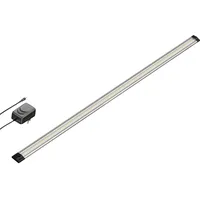 PARLAT LED Unterbau-Leuchte SIRIS mit Netzteil, flach, 90cm, 963lm, warm-weiß