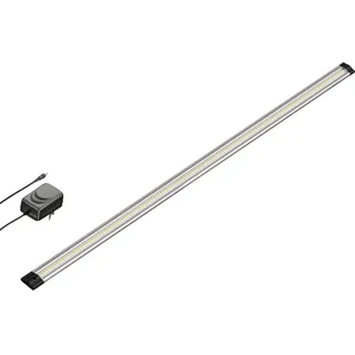 PARLAT LED Unterbau-Leuchte SIRIS mit Netzteil, flach, 90cm, 963lm, warm-weiß
