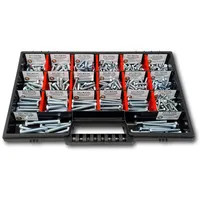 Schraubenbox24 Sechskantschrauben Sortiment M4-M5-M6 350 Stück